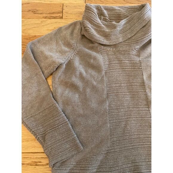 Calvin Klein, women's being cowl neck long sleeve pullover cotton sweater sz med - Picture 2 of 9